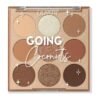 ColourPop Going Coconuts Eyeshadow Palette – Cool-Toned Neutral Eyeshadow Palette with Ultra-Velvety and Silky Finishes – High-Pigment Eye Makeup with a Long-Wearing Formula (0.3 oz)
